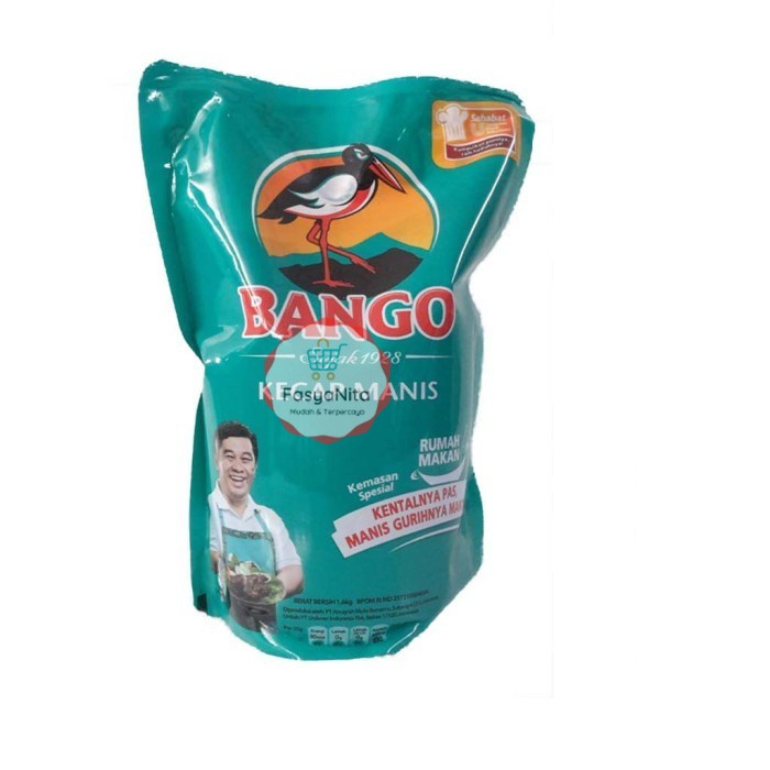 

BANGO Kecap Manis Refill 1525 ml - FasyAnita Mart Denpasar