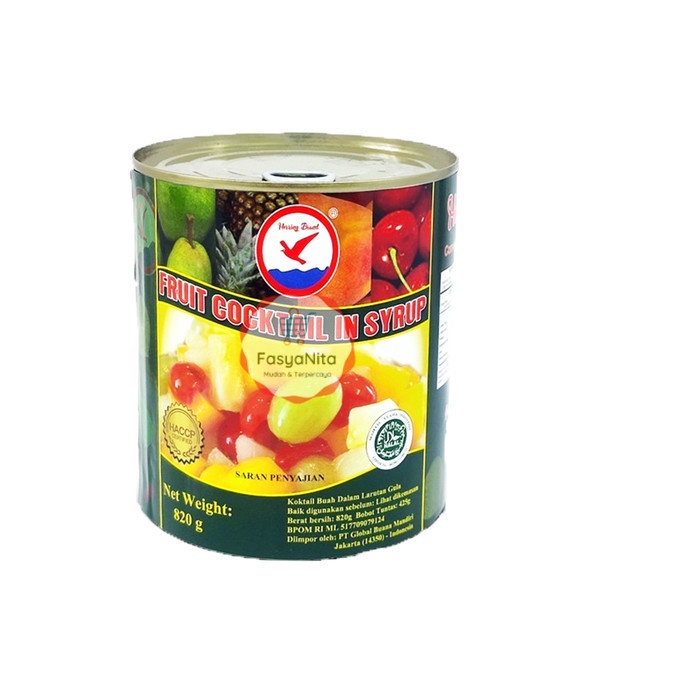 

Fruit Coktail in Syrup Herring / Buah Campur dalam sirup 820gr