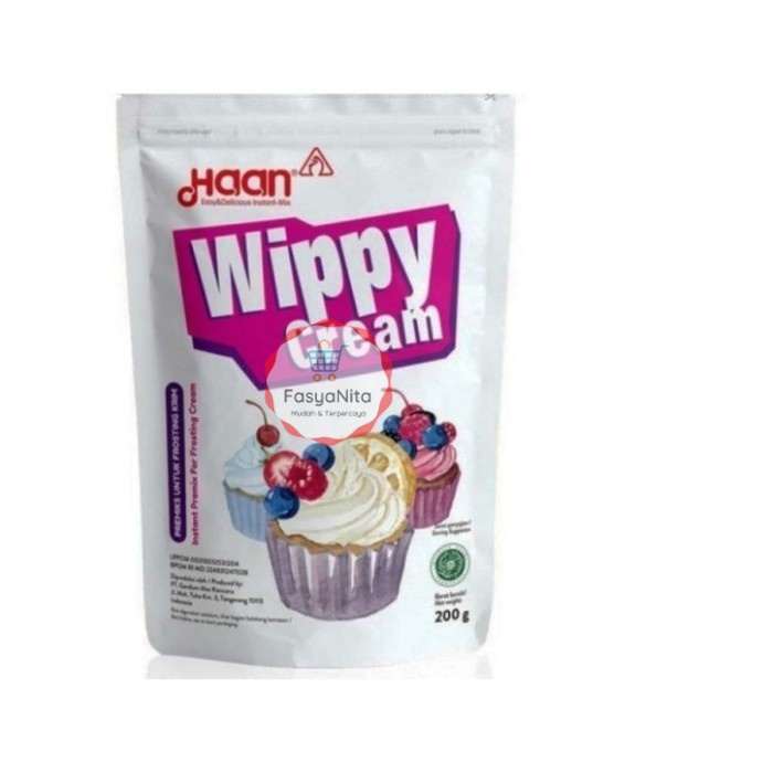 

Haan Whippy Cream 200gr - Whipping cream - FasyAnita Mart Denpasar