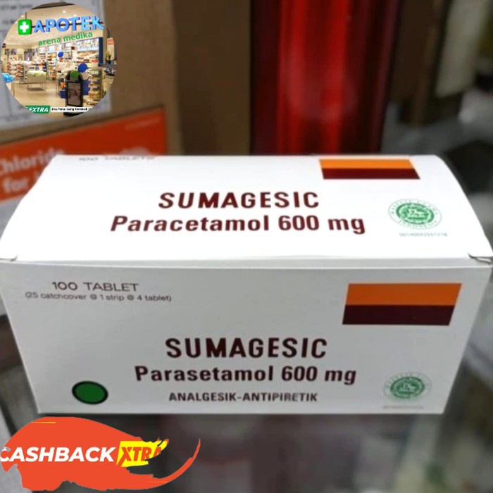 SUMAGESIC Paracetamol 600 mg original