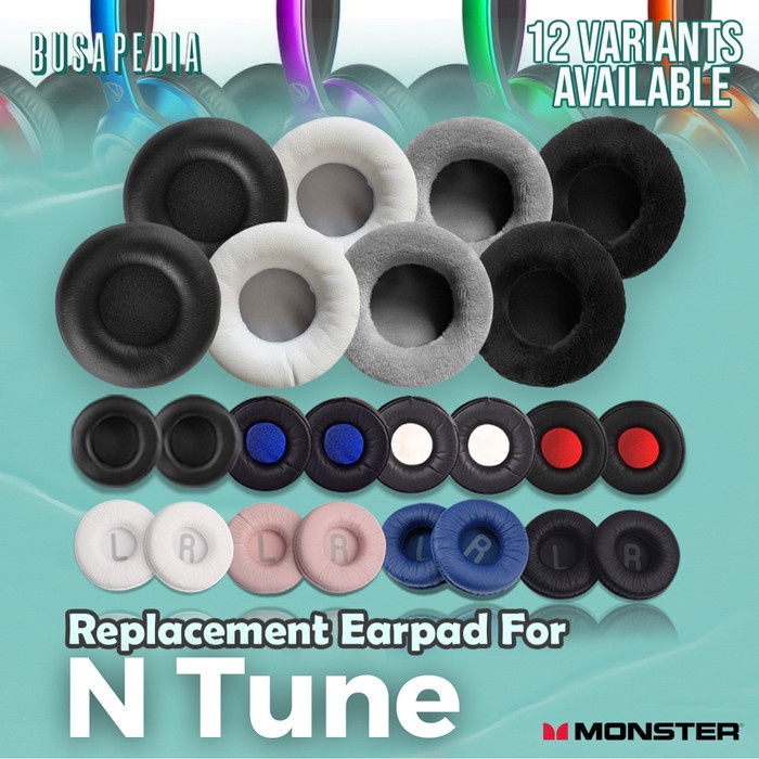 Earpad Ear Cushion Earcup Monster N Tune NTune Bantalan Busa Foam
