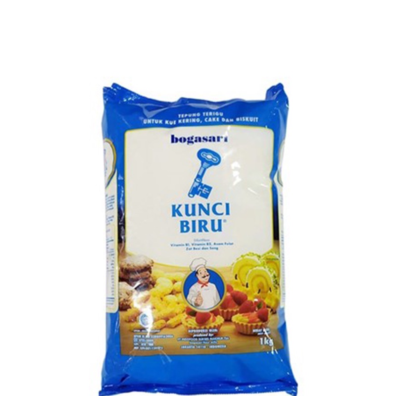 

Bogasari Kunci Biru Tepung Terigu 1 kg