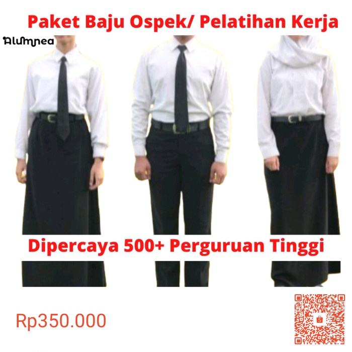 [[ PROMO MURAH ]] BAJU OSPEK BAJU PELATIHAN BAJU FORMAL BAJU PNS BAJU KERJA 1 PAKET - WANITA HIJAB