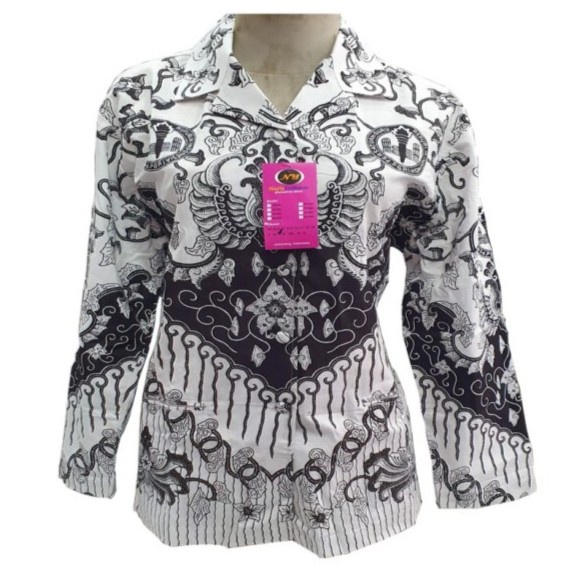 [[ PROMO MURAH ]] Baju/Seragam/Batik/PGRI/Wanita - XXL, Bsy