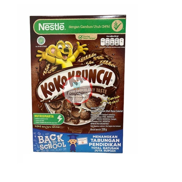 

Koko Krunch Nestle Cereal Gandum 330gr - FasyAnita Mart Denpasar