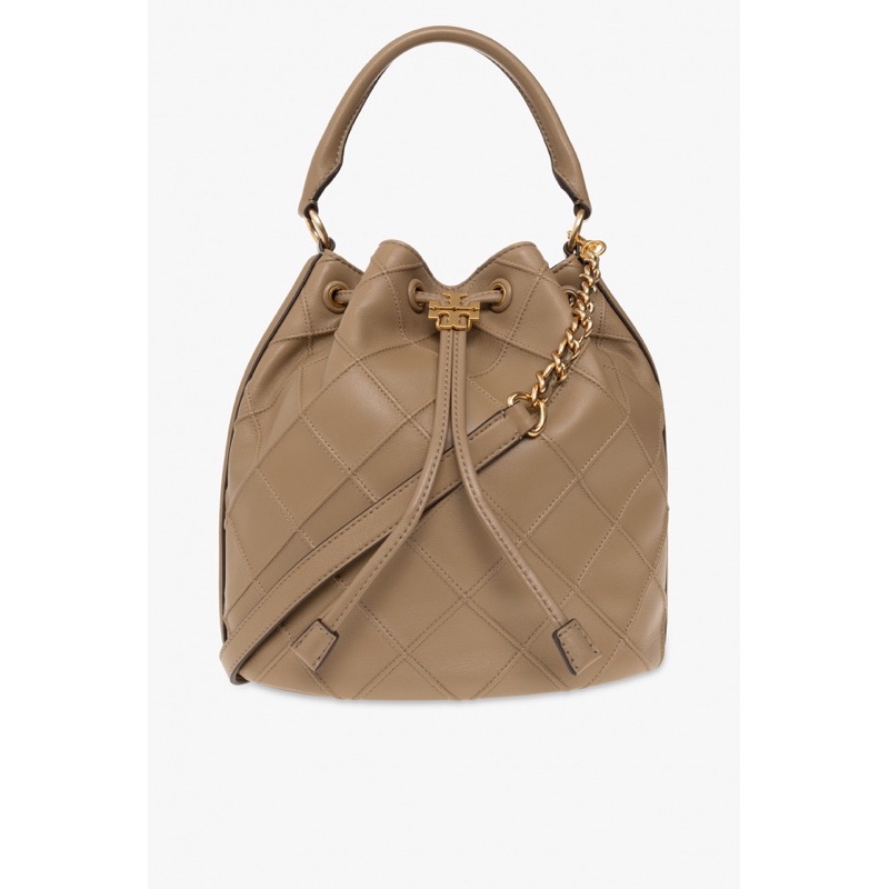 Tory Burch Large Fleming Soft Bucket Bag TB 142564 Tas Vs