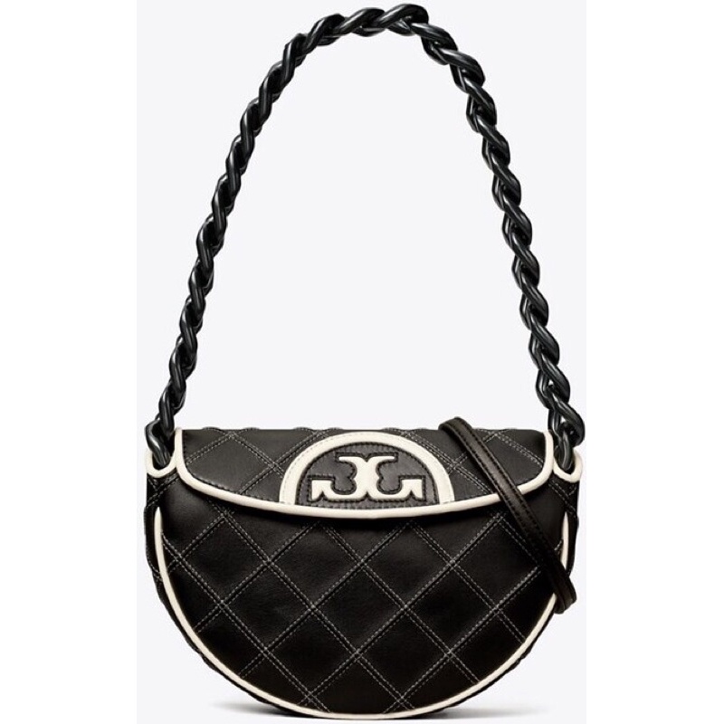 Tory Mini Fleming Soft Crescent Bag TB 143575 Tas Vs