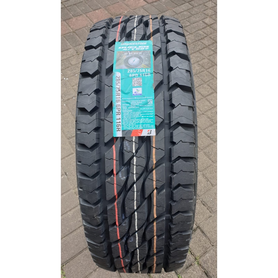 Bridegetone Dueler 697 AT 285/75 R16 BAN MOBIL Toyota Hilux Doublee