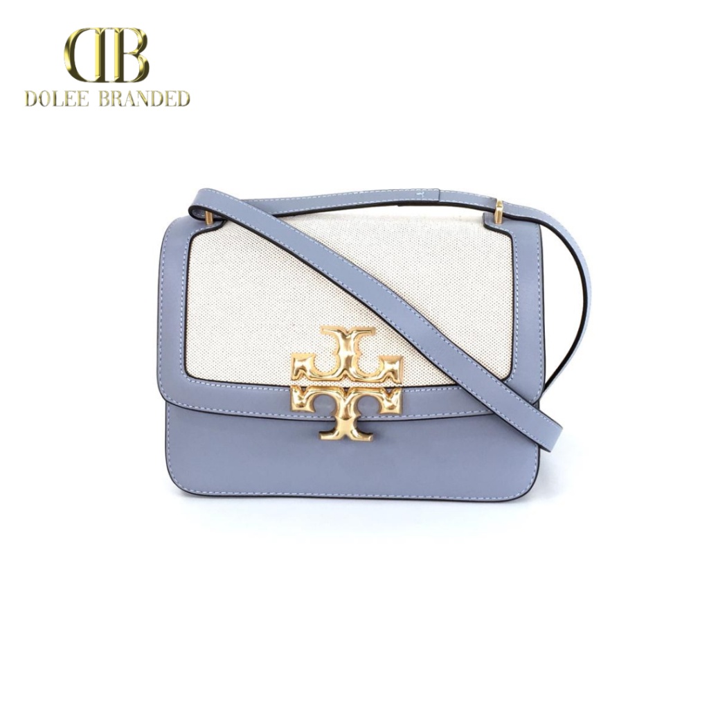 TORY BURCH ELEANOR SHOULDER BAG 25 - BLUE Tas Vs