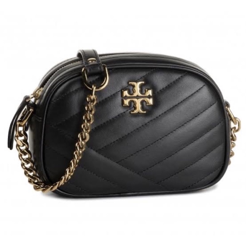 Tory Burch kira Chevron Small Camera Bag (317) Tas Vs