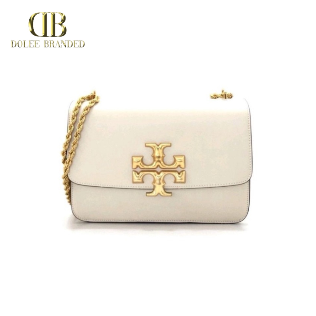 Tory Burch Eleanor Shoulder Bag 25  - White Tas Vs
