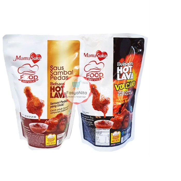 

Mamasuka Hot Lava Delisaos Saos Sambal Pedas Saus Korea 1 kg - hot lava - FasyAnita Mart Denpasar