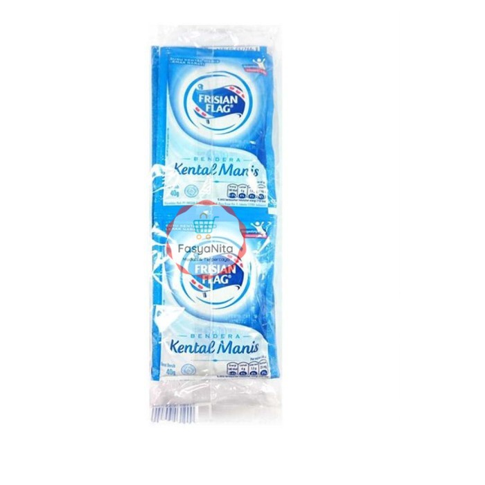 

Susu kental manis frisian flag bendera putih sachet 6x40g - FasyAnita Mart Denpasar