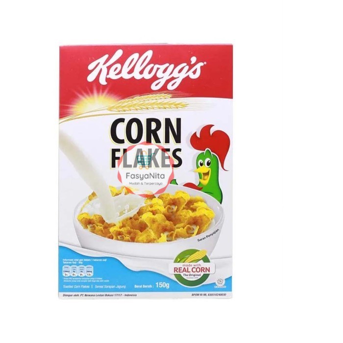 

Kelloggs Corn Flakes 150 gr Sereal Jagung Kellogg’s - FasyAnita Mart Denpasar