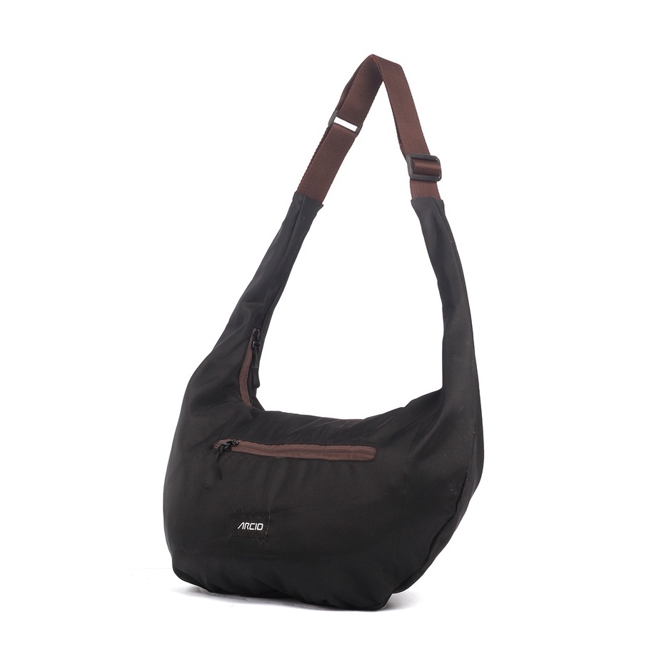 MORGAN BLACK - Tas Selempang Pria Wanita Sling Bag Body Bag Casual ORIGINAL