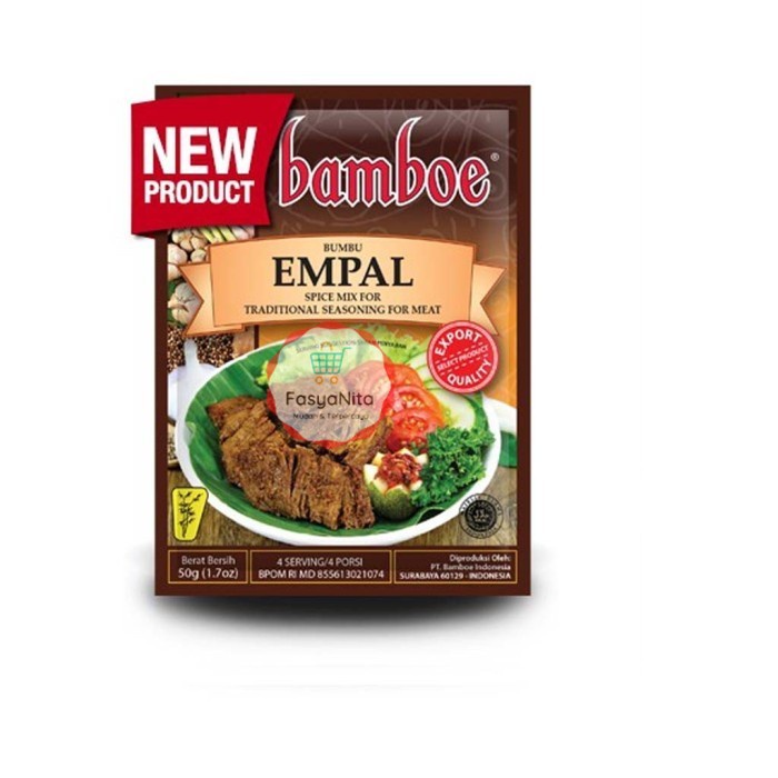 

Bamboe empal bumbu instan - FasyAnita Mart Denpasar