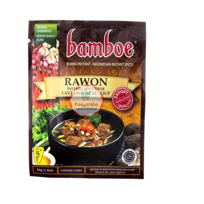 

Bamboe rawon bumbu instan - FasyAnita Mart Denpasar