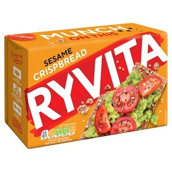 

Ryvita Crispbread Sesame Crackers 250gr