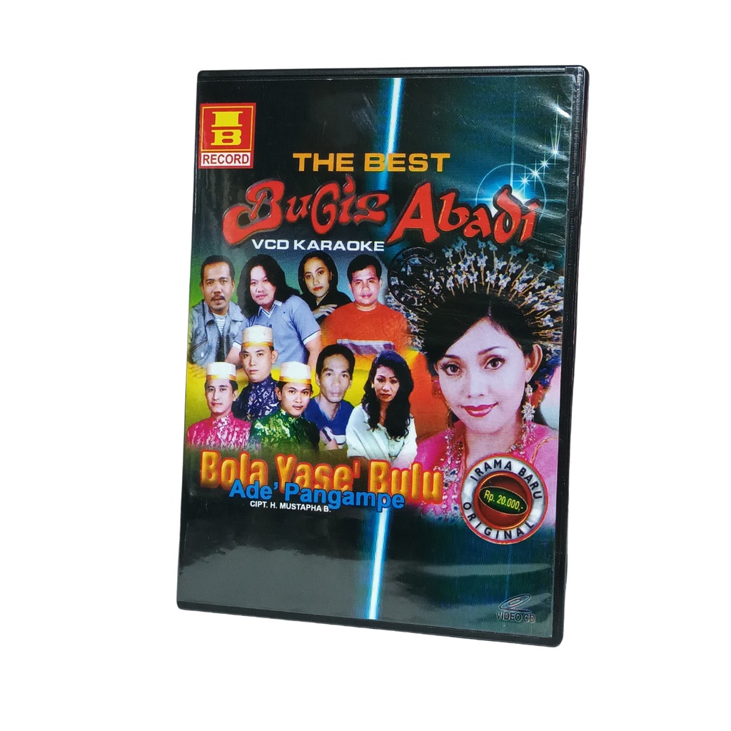VCD Karaoke The Best Bugis Abadi Bola Yase Bulu