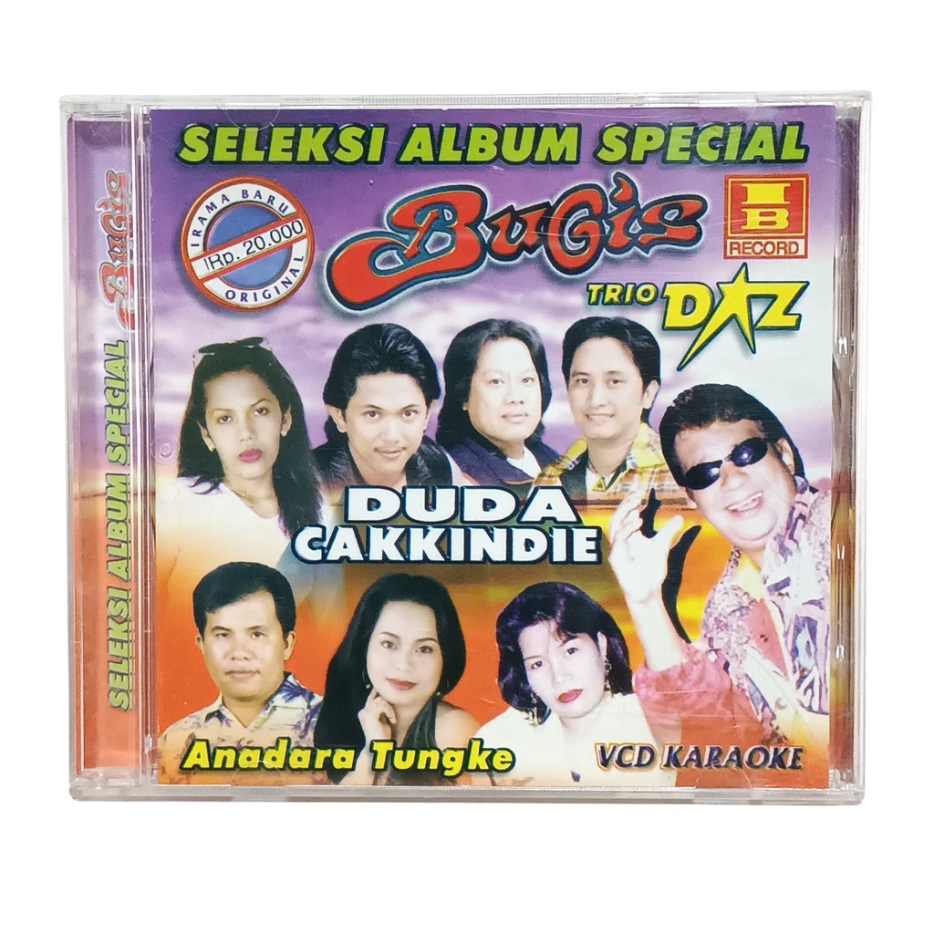 VCD Seleksi Album Special Bugis Trio DAZ Duda Cakkindie
