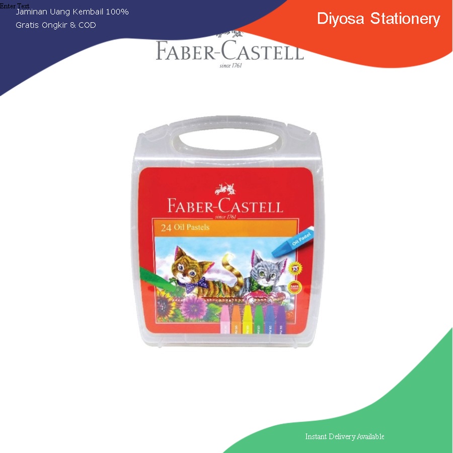 

Crayon Hexagonal Oil Pastel Eco Faber Castell