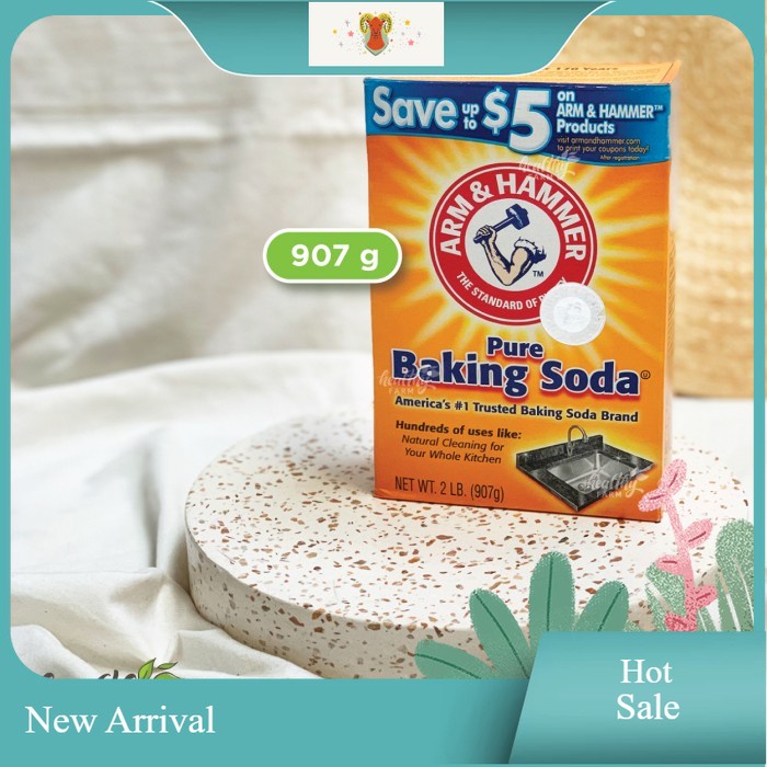 

Baking Soda / Soda Kue Arm & Hammer USA 907g