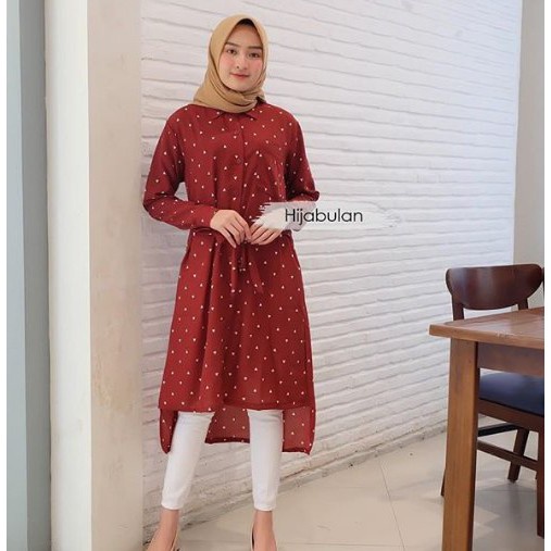 Ara Tunik / Atasan Wanita Terbaru Baju Lebaran Atasan Tunik Atasan Murah Atasan Muslim Kekinian Paka