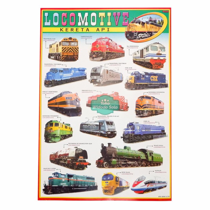 

Poster Edukasi Kereta Api 35x50cm Ecer Per 1 Lembar