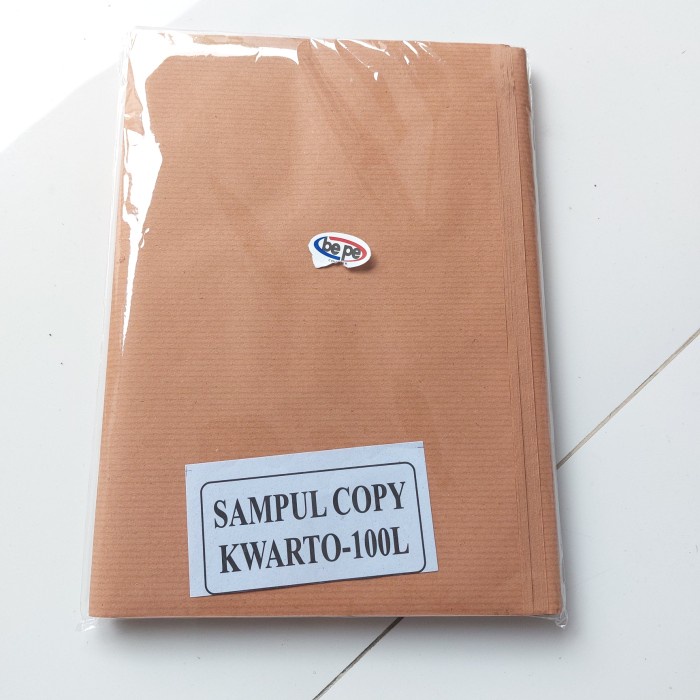 

Kertas Sampul Buku Kwarto Coklat 195X280mm Rajin Belajar 70 Lembar - 100 Lembar