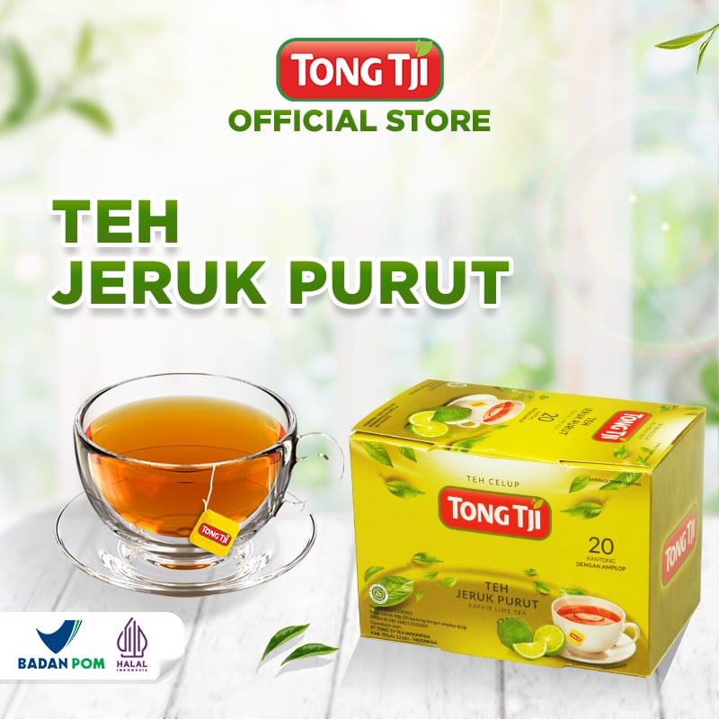 Promo Harga Tong Tji Teh Celup Jeruk Purut per 20 pcs 2 gr - Shopee