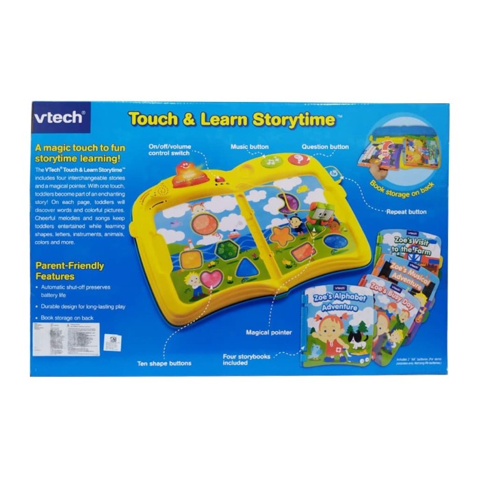 Vtech Touch & Learn Storytime Mainan Edukasi Anak