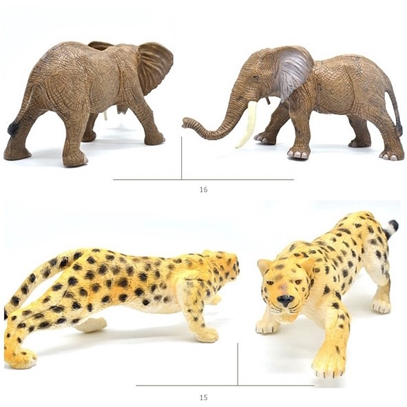 Figure Hewan Animal Model Toys Mainan Binatang Karet UKURAN BESAR - Zebra