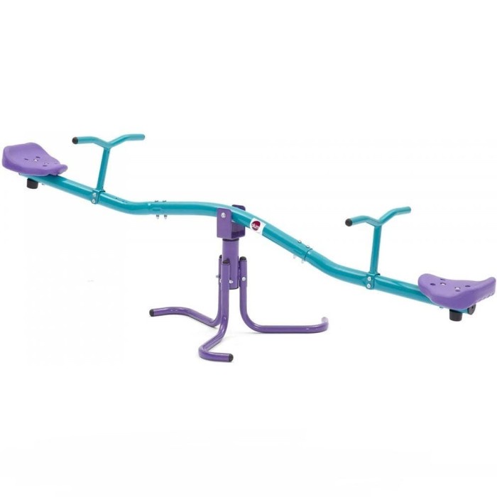 PLUM ROTATING METAL SEE SAW MAINAN JUNGKAT JUNGKIT ANAK - Plum Trampoline