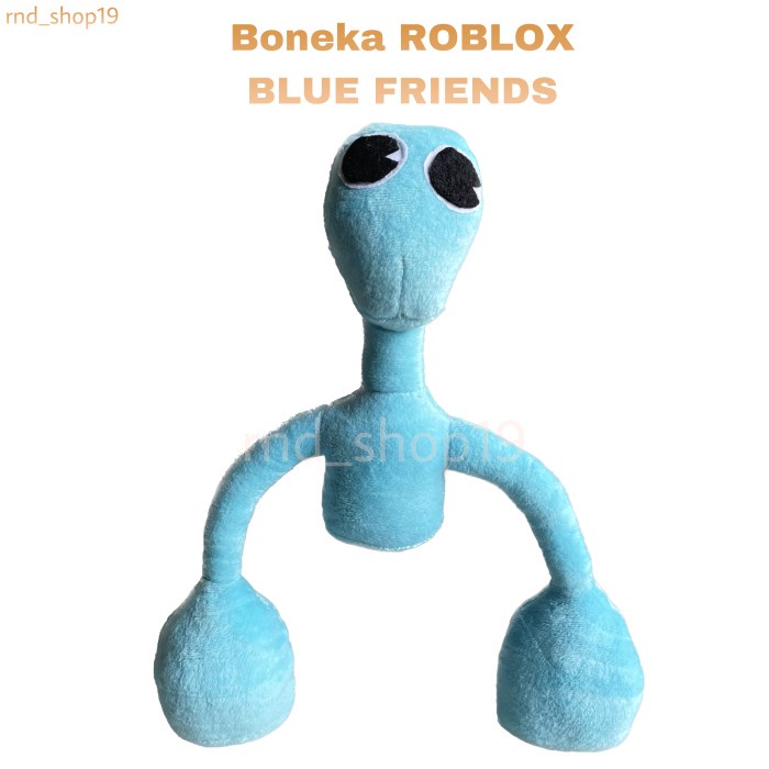 BONEKA ROBLOX / BONEKA ROBLOX RAINBOW FRIENDS - A-Biru Mint