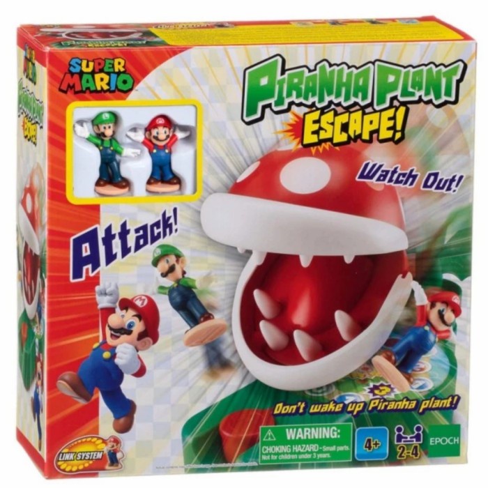 EPOCH SUPER MARIO Piranha Plant Escape Original Epoch