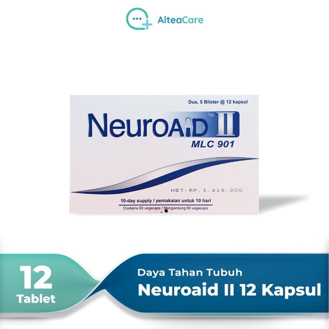 Neuroaid II 12 Kapsul  (Suplemen)