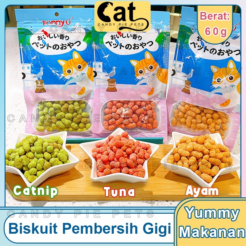 Biskuit Kucing Catnip Biskuit Anjing Camilan Kucing Halal