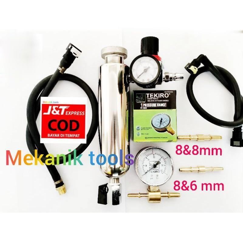 TABUNG INFUS INJECTOR INJEKSI TESTER FUELPUMP UNIVERSAL TEKIRO