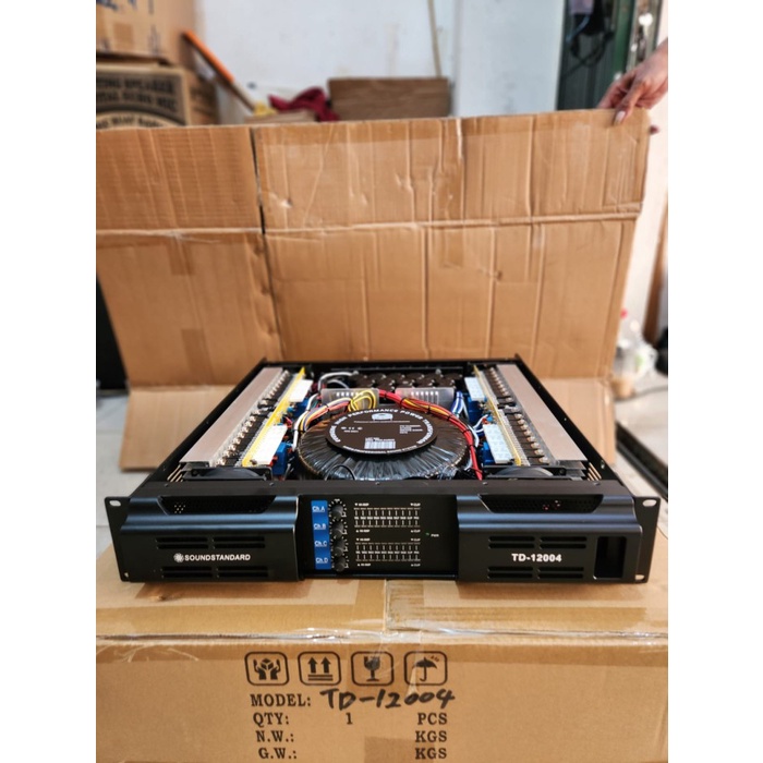 Power Soundstandard Model TD12004 4 x 1200watt TD 12004