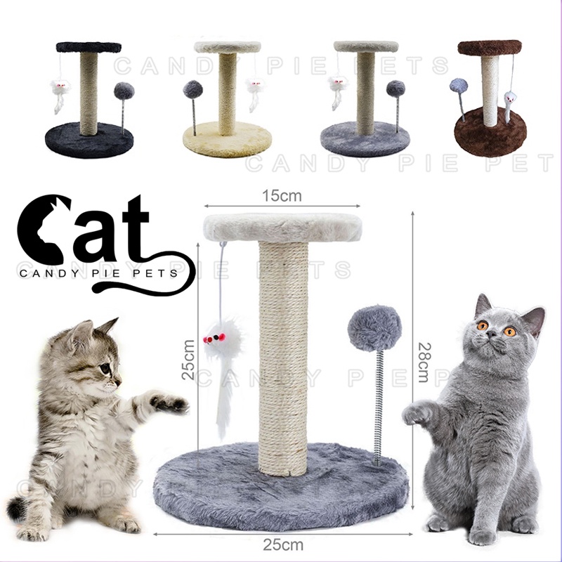 Cat Scratcher Tree Cakaran Kucing Cat Tree Kucing Cat Condo Kucing Mainan Garukan Kucing Cat Toys