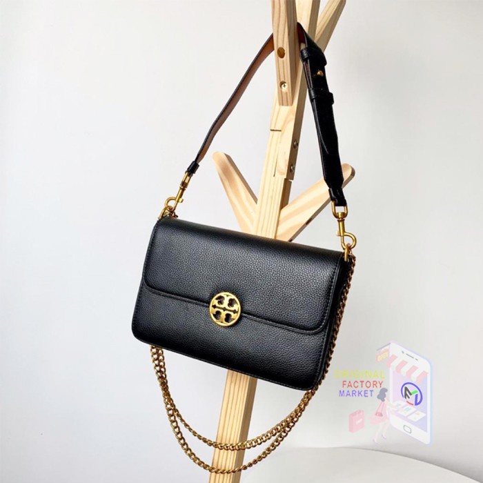 TAS TB Chelsea Convertible Shoulder Bag Black  Bs