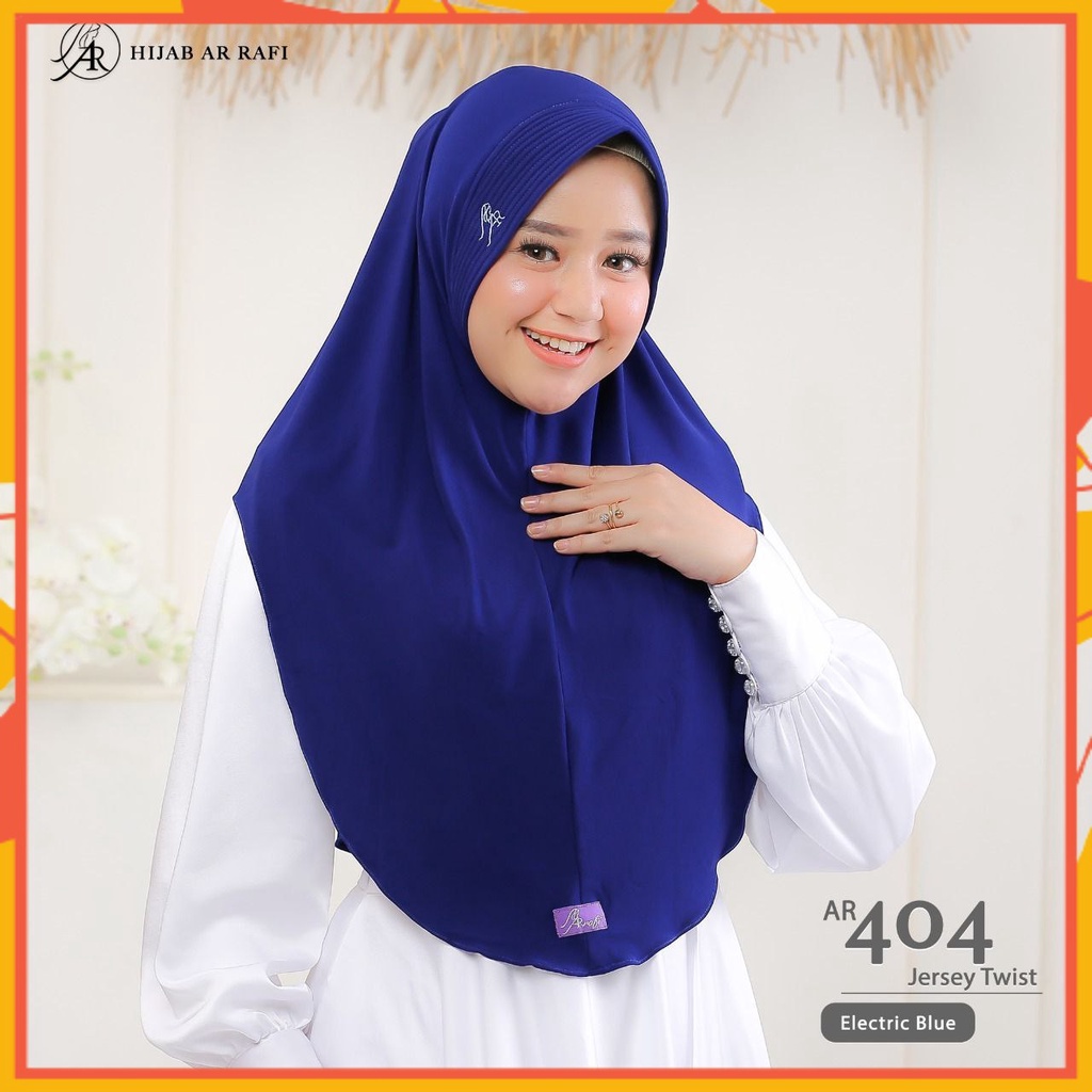 Jilbab Kerudung Instan Bergo Hijab Arrafi Terbaru AR 404