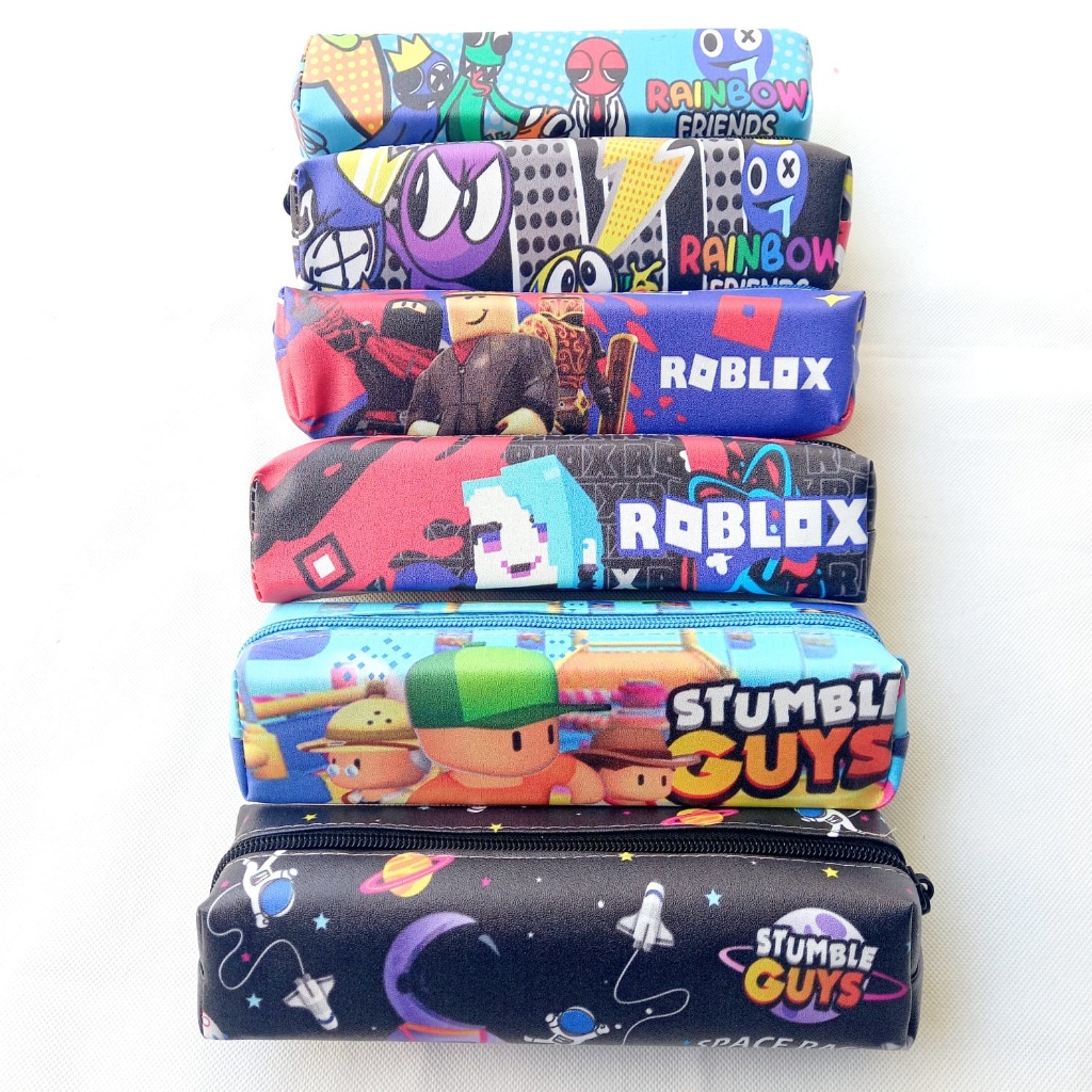 

Pouch Tempat Pensil Anak Kotak Pensil Karakter Mini Game Series