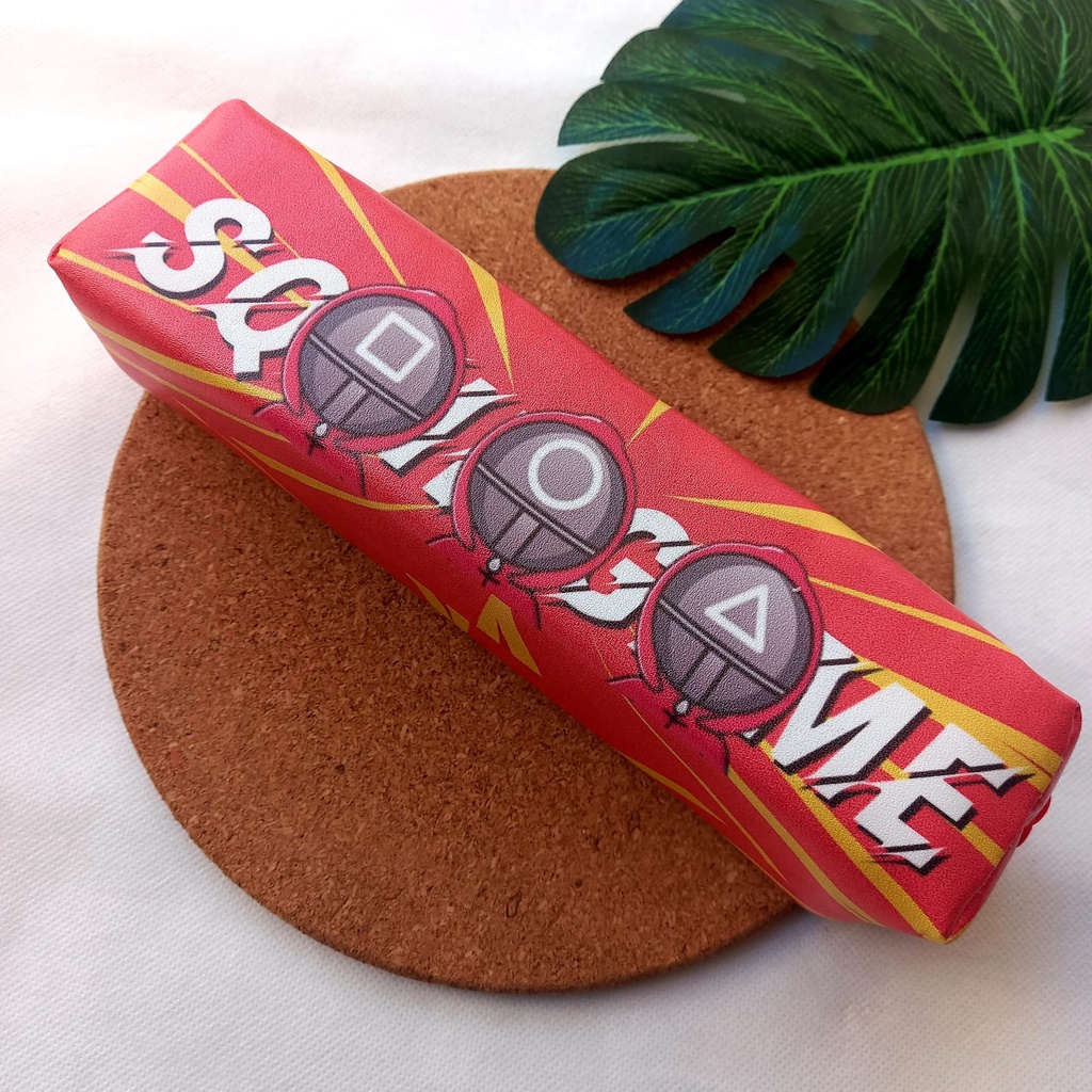 

Untuk anak Kotak Pensil Tempat Pensil Mini Motif Squid Game Lucu