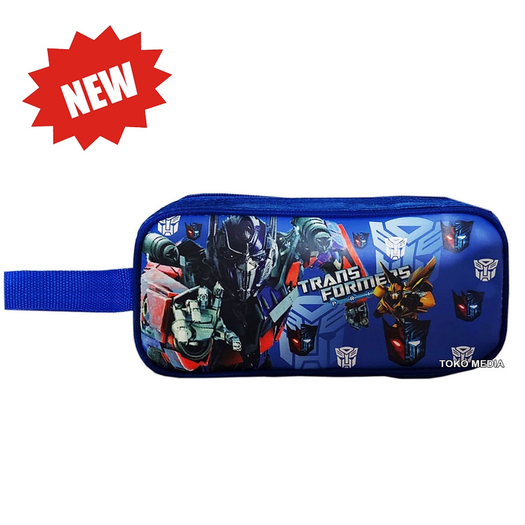 

Untuk anak TOKO MEDIA Best Seller!! Tempat Pensil anak dengan Karakter Kartun Populer lucu favorit Bahan Tebal TRANSFORMERS