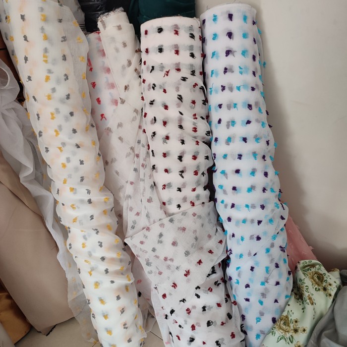 GORDEN VITRASE RUBY MODEL SMOKRING - Kuning, tinggi 235cm