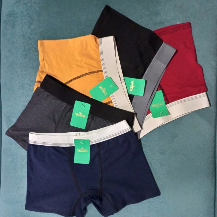 5 Pcs Celana Dalam Anak Laki Boxer Remaja Tanggung - S