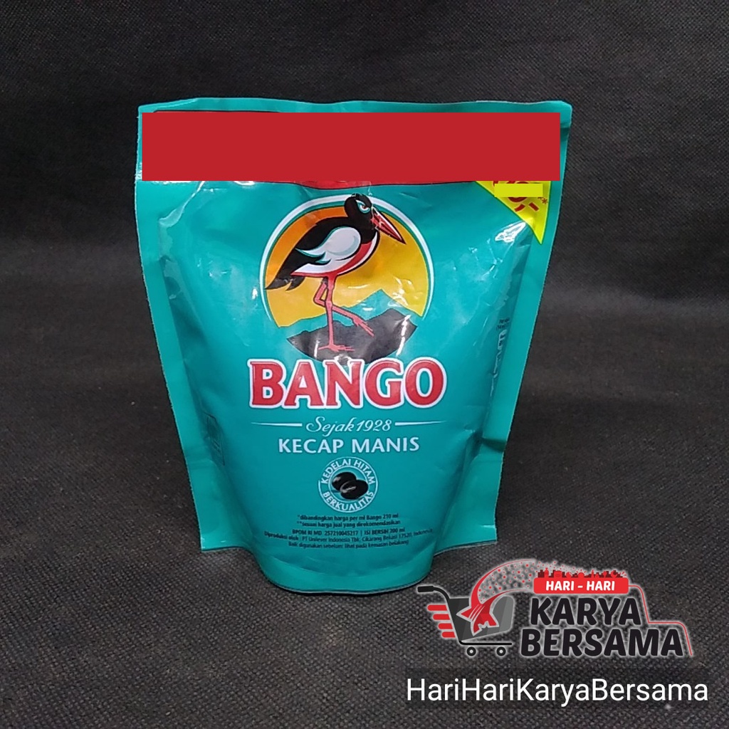 

BANGO KECAP MANIS REFILL POUCH 200ML