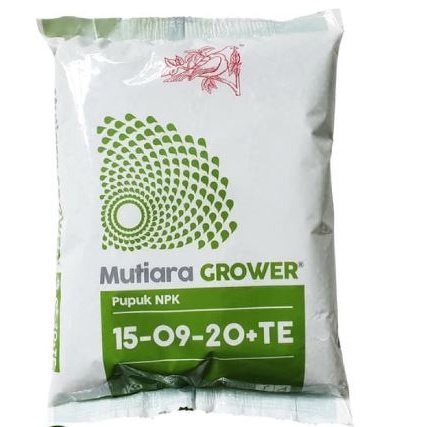 PUPUK NPK MUTIARA GROWER 1 KG - KEMASAN ORIGINAL