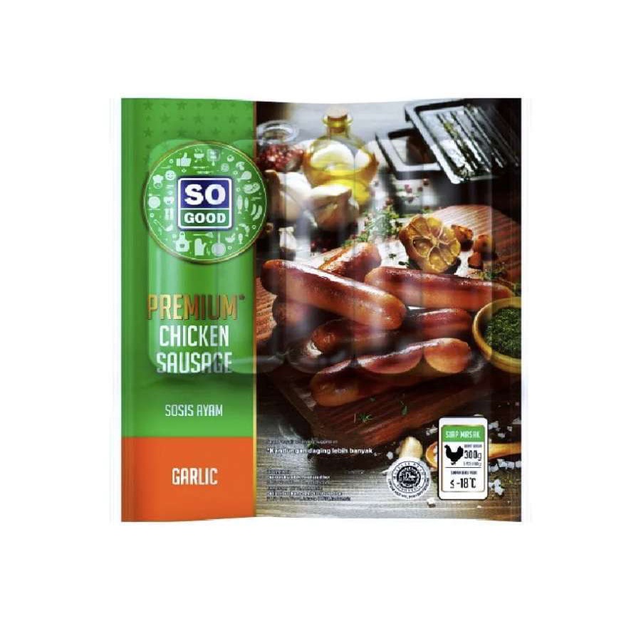 

Sosis So Good Premium Garlic 300g